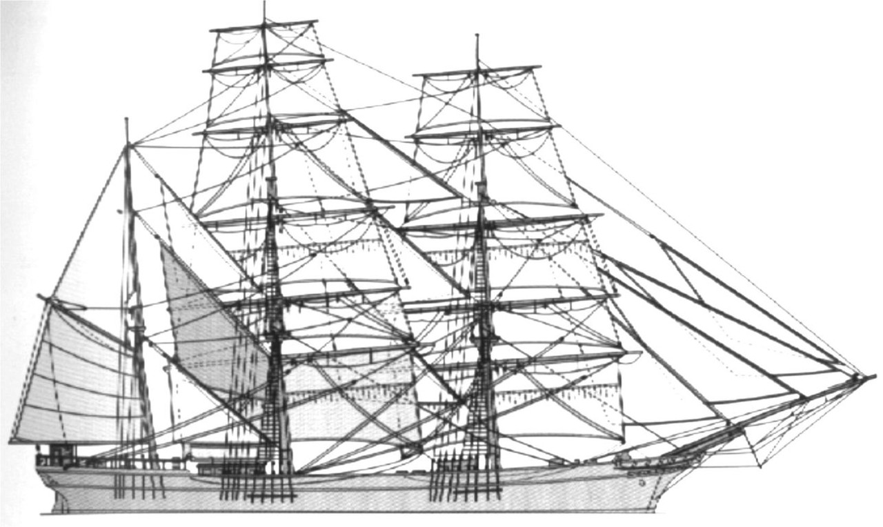 Barque Harriet MacGregor